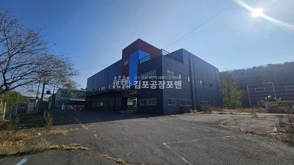 경기 김포시 월곶면 가동 2차선 대로변 가성비 좋은 츄레라 들어가는 전기 160kW 공장임대 월세 매물번호 10010 사진 1