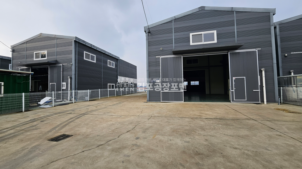 경기 김포시 대곶면 가동 대곶IC 인근 실사용 60평 네모 반듯한 공장임대 월세 매물번호 10045 사진 1