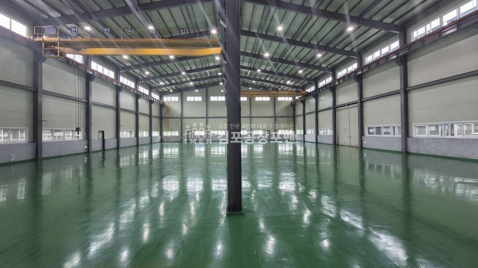 경기 김포시 양촌읍 학운리 호이스트 10톤 동력 200kw 사무실 기숙사 모두 갖춘 대형공장임대 월세 매물번호 10063 사진 3