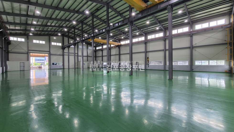 경기 김포시 양촌읍 학운리 호이스트 10톤 동력 200kw 사무실 기숙사 모두 갖춘 대형공장임대 월세 매물번호 10063 사진 6