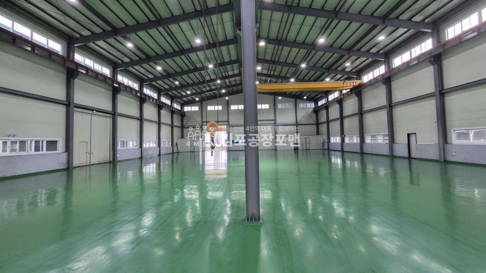 경기 김포시 양촌읍 학운리 호이스트 10톤 동력 200kw 사무실 기숙사 모두 갖춘 대형공장임대 월세 매물번호 10063 사진 8
