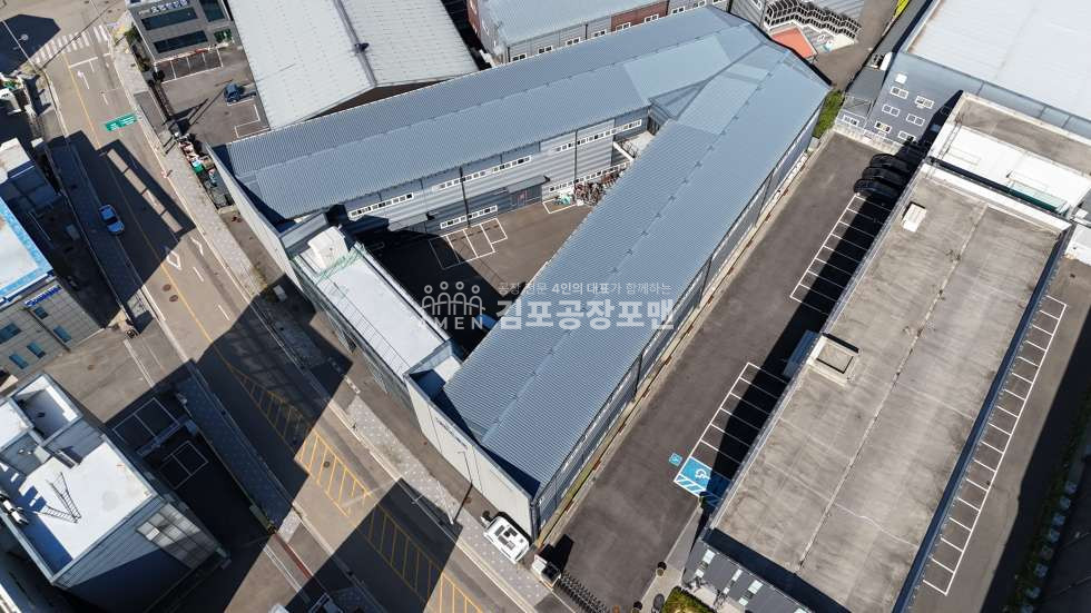 경기 김포시 양촌읍 학운리 주건축물제1동 학운산업단지 내 짜임새 좋은 신축급 공장 신경써서 지었습니다 매매 매물번호 10065 사진 1