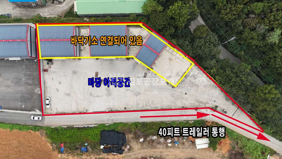 경기 김포시 대곶면 쇄암리 1,2,3동 40피트 컨테이너 통행 추후 용도지역 변경가능 투자가치 높아요 매매 매물번호 10080 사진 1