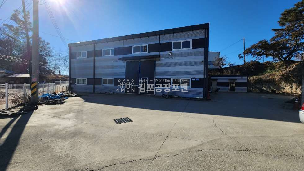 경기 김포시 대곶면 쇄암리 가,다동 초저렴한 호이스트 갖춘 임대공장 월세 매물번호 10109 사진 1
