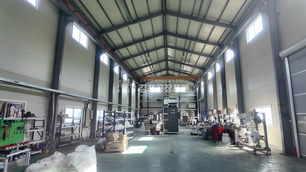 경기 김포시 월곶면 고막리 2차선대로변 호이스트2.8T 전기 100kw 130평 제조장 월세 매물번호 10005 사진 2