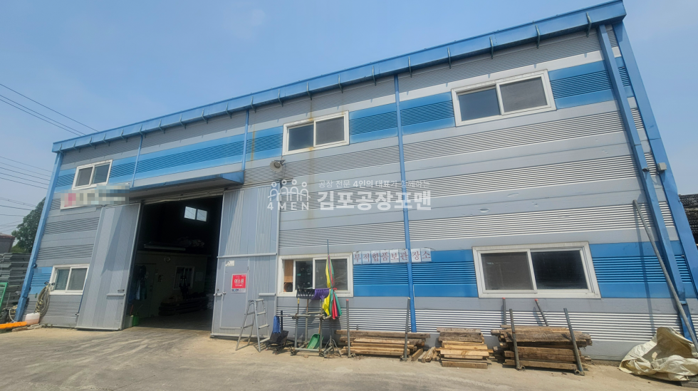 경기 김포시 하성면 마당 넓고 츄레라 가능한 도로 좋은 공장 월세 매물번호 10022 사진 2