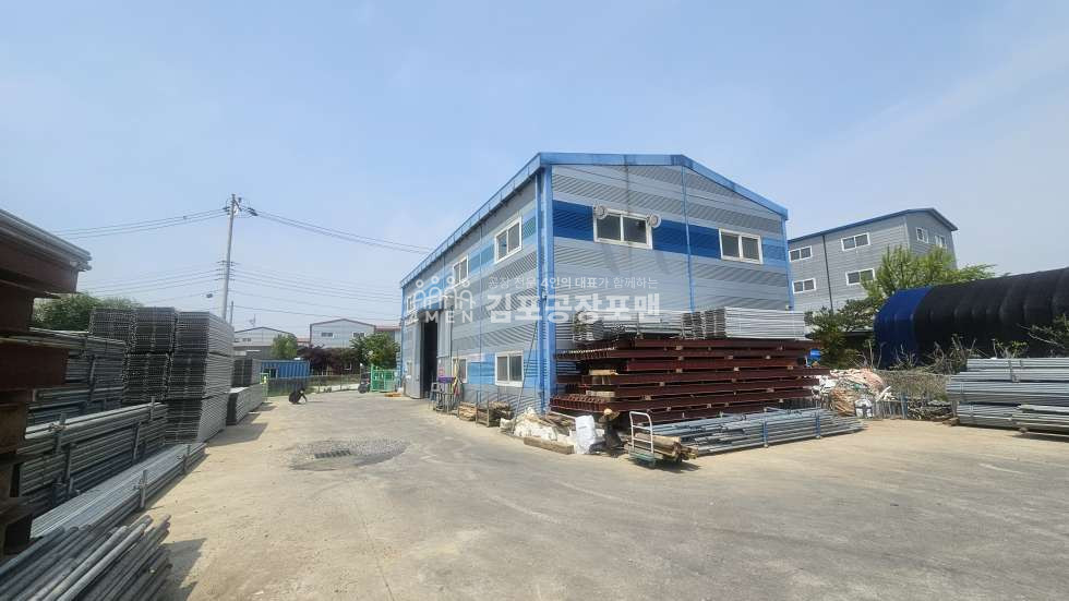 경기 김포시 하성면 마당 넓고 츄레라 가능한 도로 좋은 공장 월세 매물번호 10022 사진 4