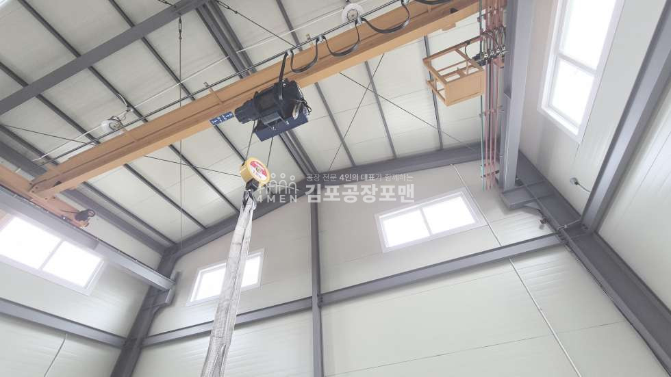 경기 김포시 대곶면 1동 계획관리지역 대지 545평 건물 134평 단독사용 호이스트 2기 월세 매물번호 10216 사진 12