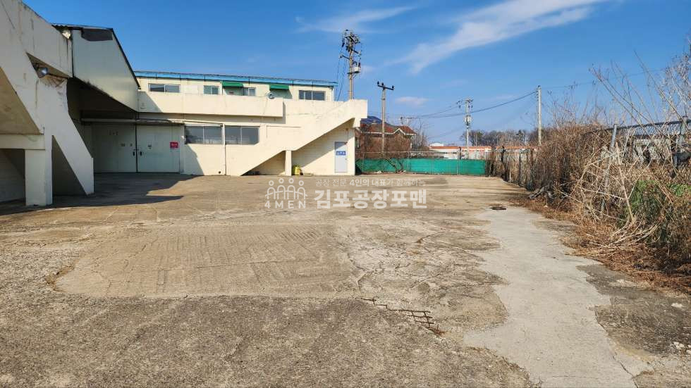 경기 김포시 하성면 단독 일반공장 사무 공간 별도 구성 월세 매물번호 10224 사진 1