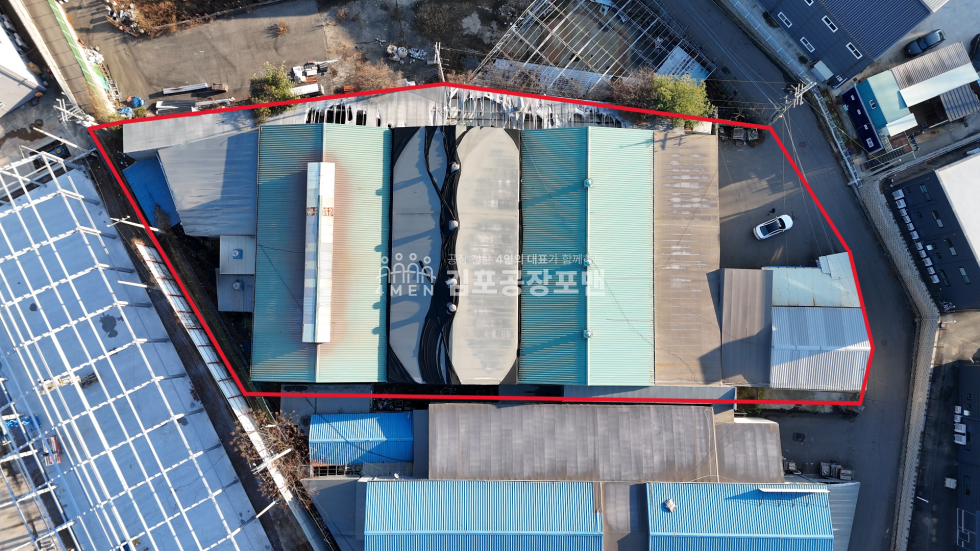 경기 김포시 대곶면 쇄암리 1,2,3동 2차선 대로변에서 가까운 급매공장 매매 매물번호 10106 사진 1