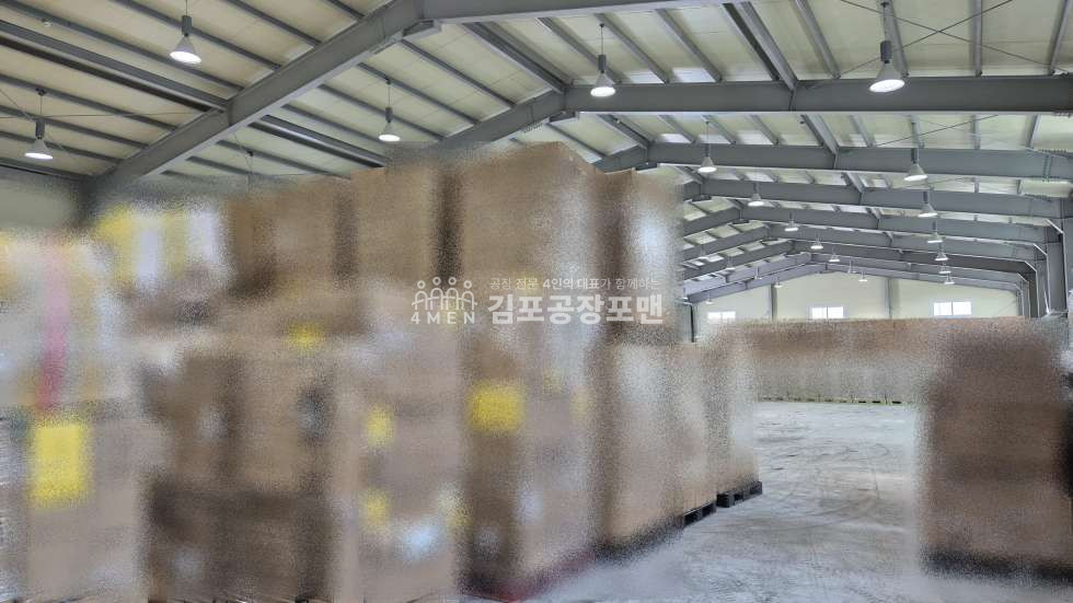 경기 김포시 통진읍 다동 40피트 트레일러 출입 원활한 넓은 단일면적 공장 창 월세 매물번호 10335 사진 13