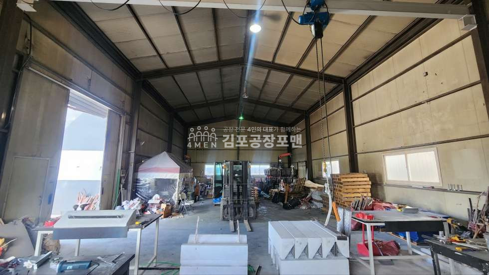 경기 김포시 대곶면 소형 단독공장 차량 진출입 용이함 월세 매물번호 10412 사진 3